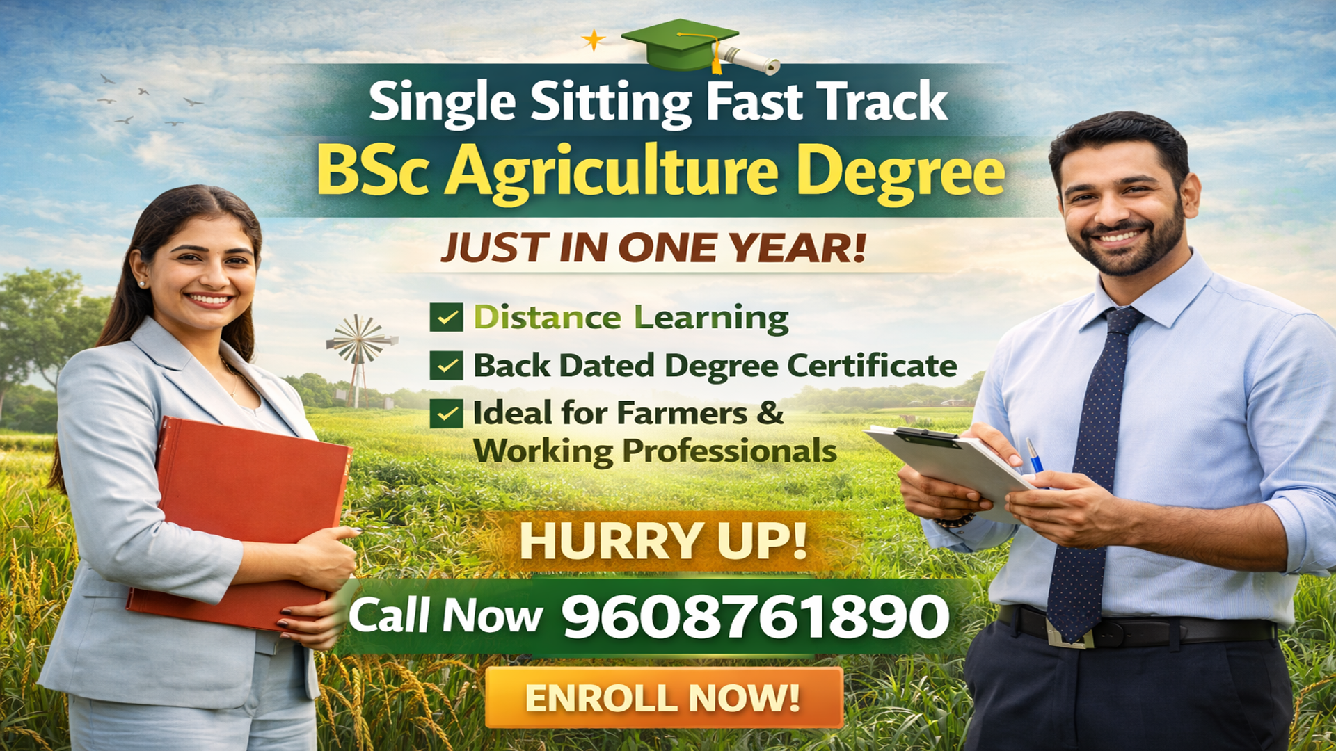 bsc agriculture single sitting course