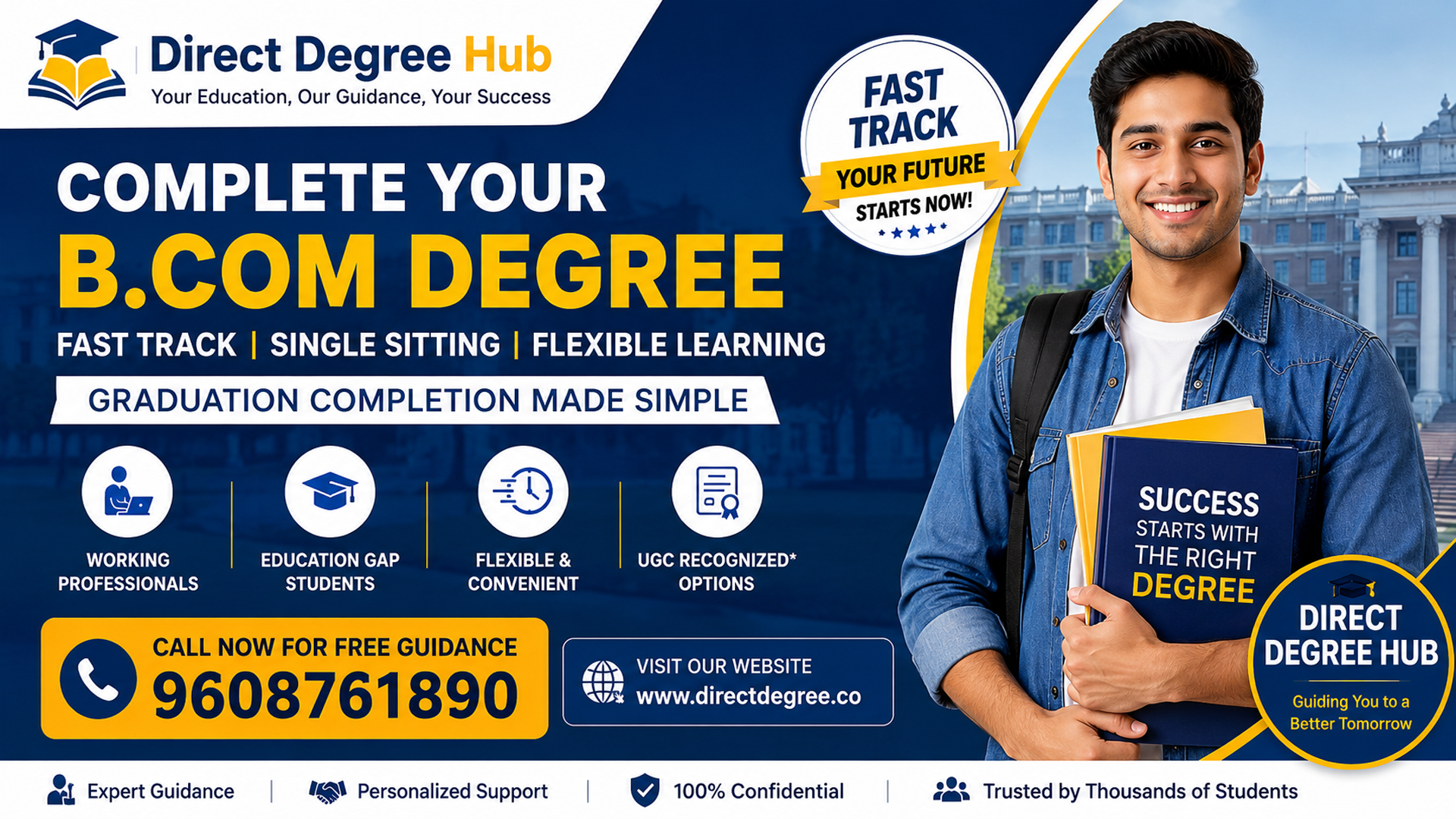 Fast Track B.Com Single Sitting B.Com Graduation Completion Guidance